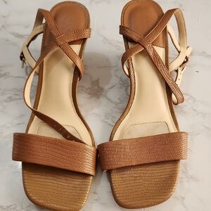 Alex Marie Tan Strappy Sandals